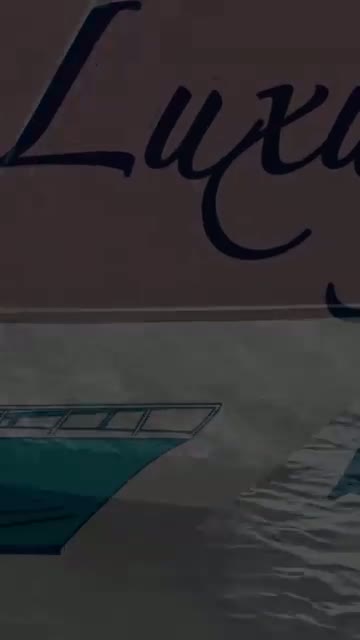 Walkaround footage of a finished, detailed yacht