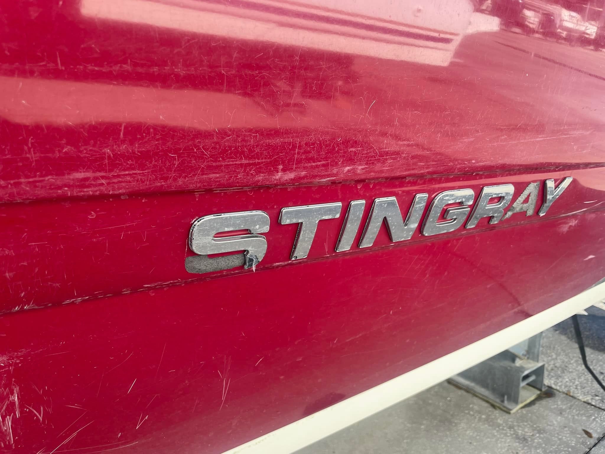 Stingray project vessel before detailing